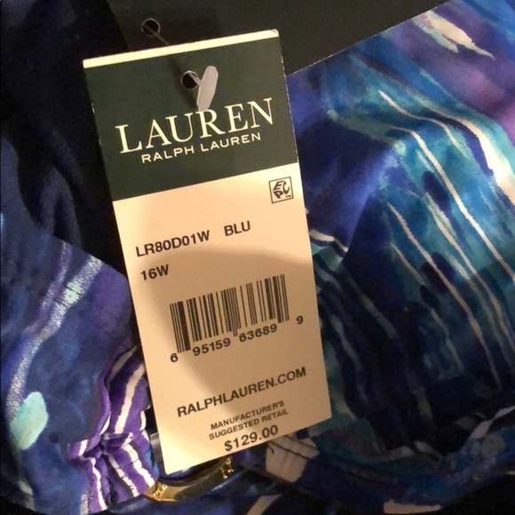 LAUREN Ralph Lauren Calypso One Piece Swimsuit - Picture 4 of 4